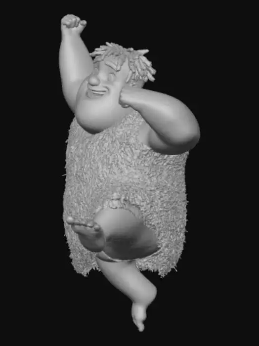 3D model for Thunk (The Croods)