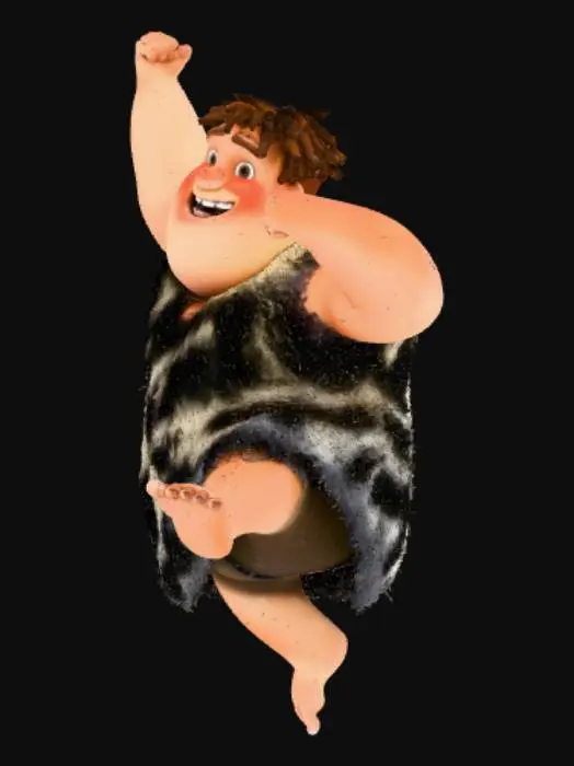 3D model for Thunk (The Croods)
