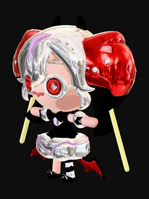 3D model for Candy Apple Cookie