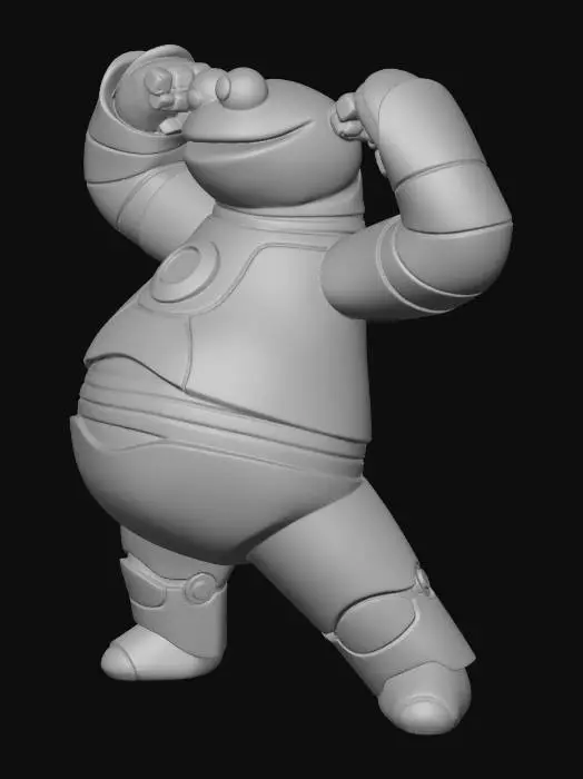 3D model for Mecha Cookie Monster (Sesame Street: Mecha Builders)