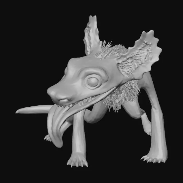 3D model for Liyote (The Croods)