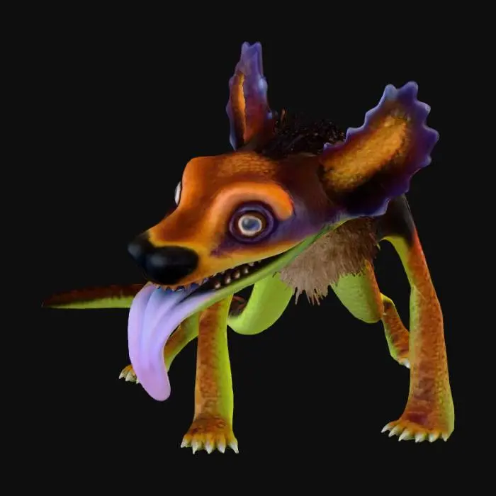3D model for Liyote (The Croods)