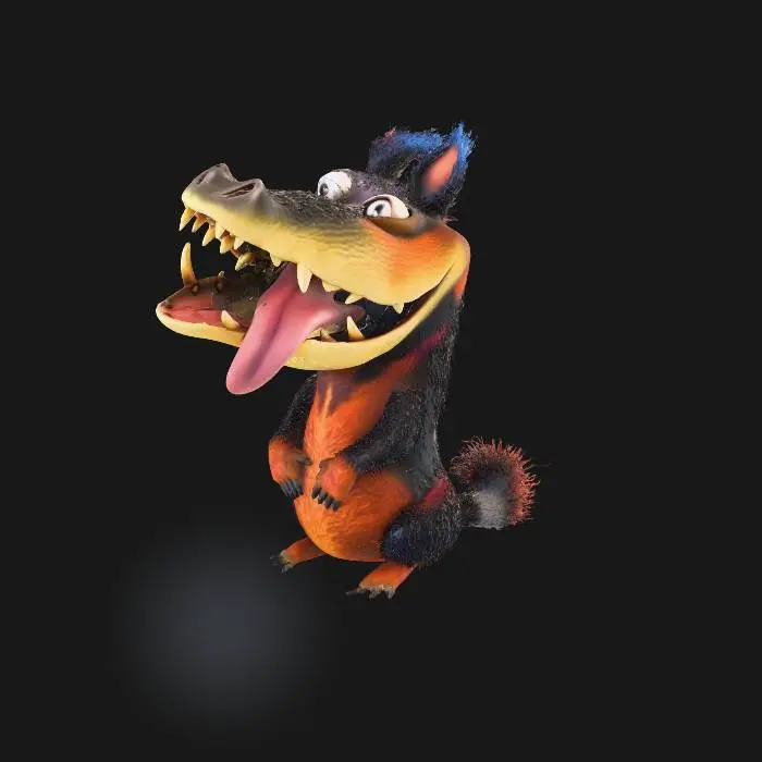 3D model for Crocopup (The Croods)