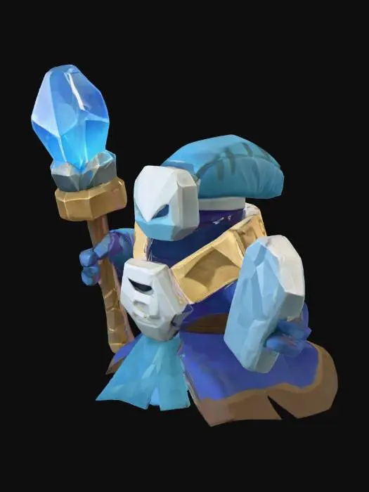 3D model for Minion Azul