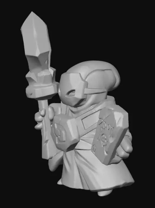 3D model for Minion Rojo