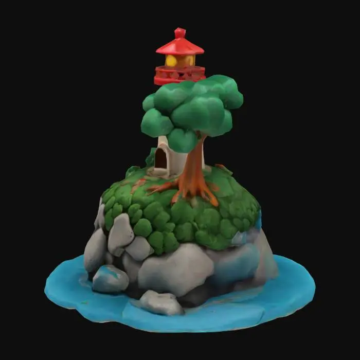 3D model for Lighthouse Haven