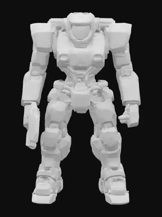 3D model for Yellow loading mech 