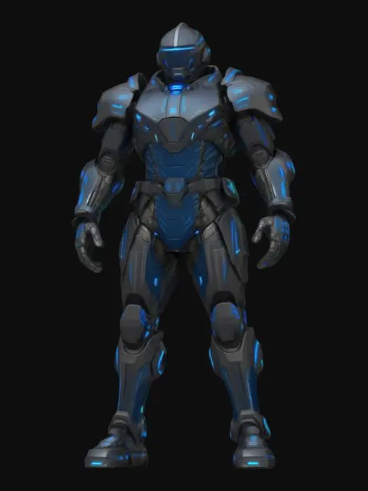 3D model for Cybernetic Sentinel