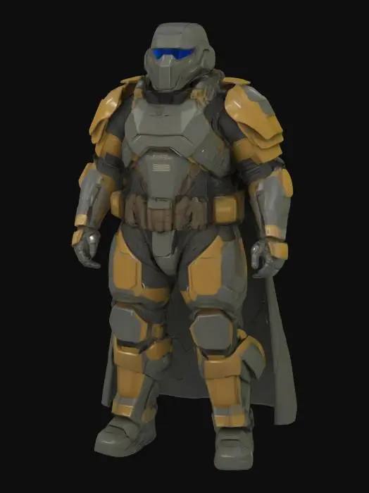 3D model for Armored Sentinel