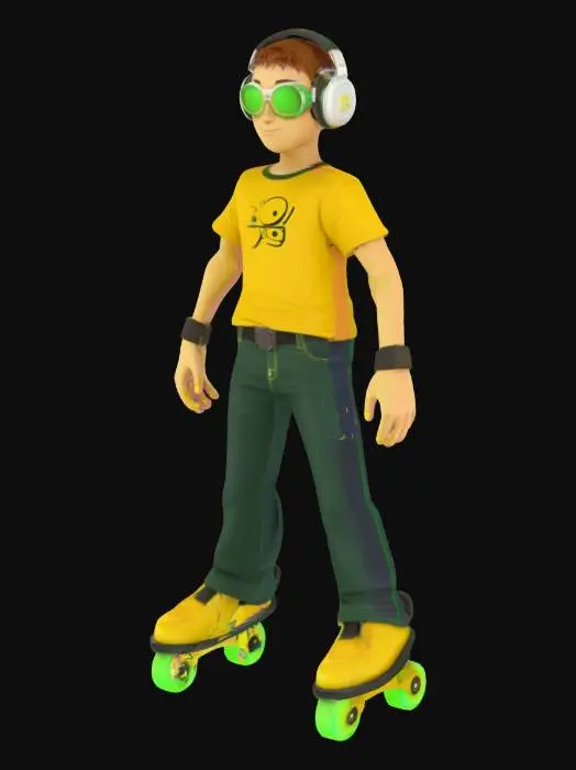 3D model for Jet Grind Radio! 