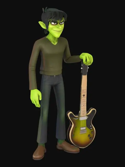 3D model for Green Rocker