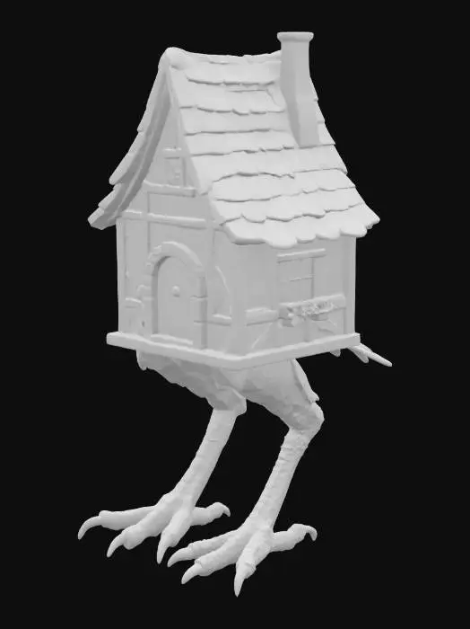 3D model for Chicken-Leg Cottage