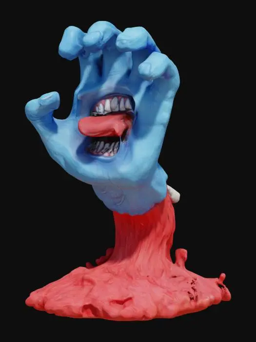 3D model for Surreal Scream Hand