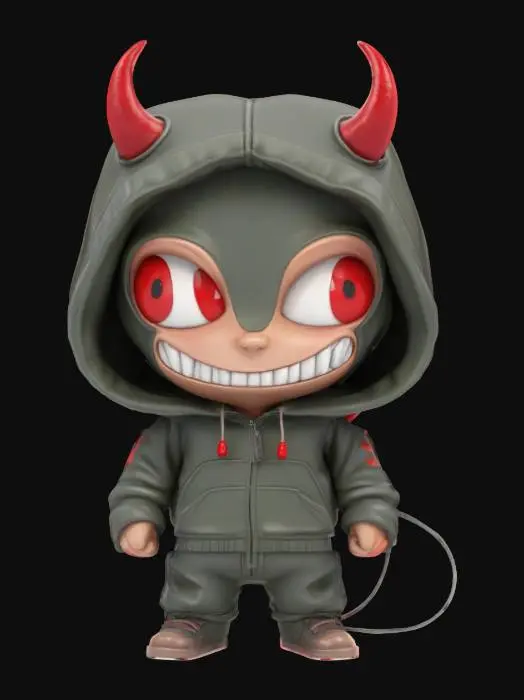 3D model for Devilish Hoodie Adventure