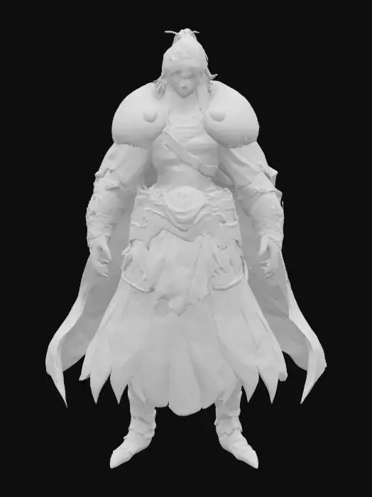 3D model for Knight in Armor