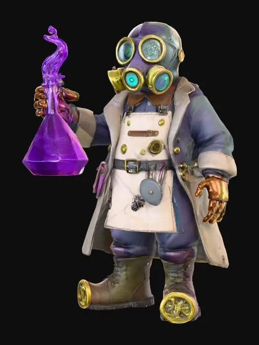 3D model for Alchemist of Time