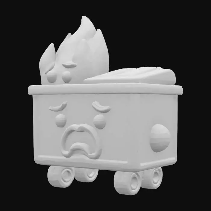3D model for Dumpster Fire