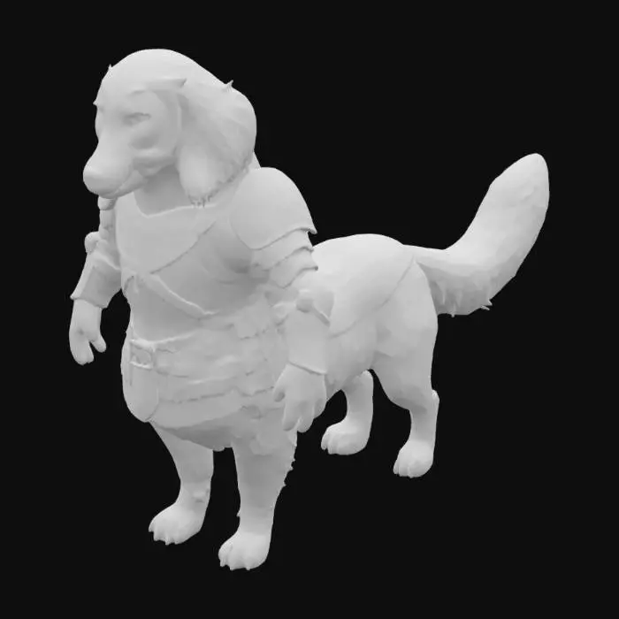 3D model for Knight Hound