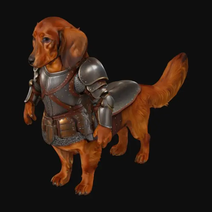 3D model for Knight Hound