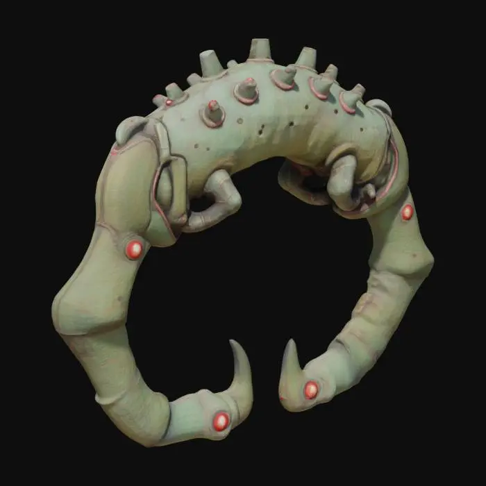 3D model for Mechanical Serpent's Eye