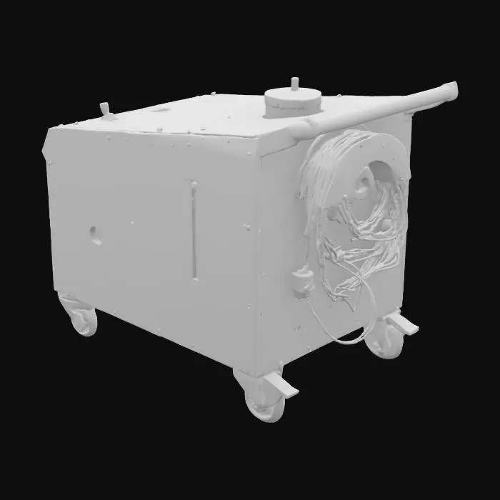3D model for Industrial Steam Cleaner