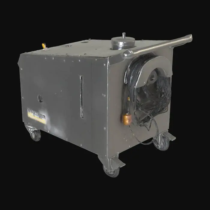 3D model for Industrial Steam Cleaner