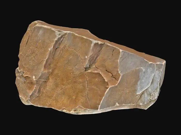 3D model for Rustic Iron Hinge