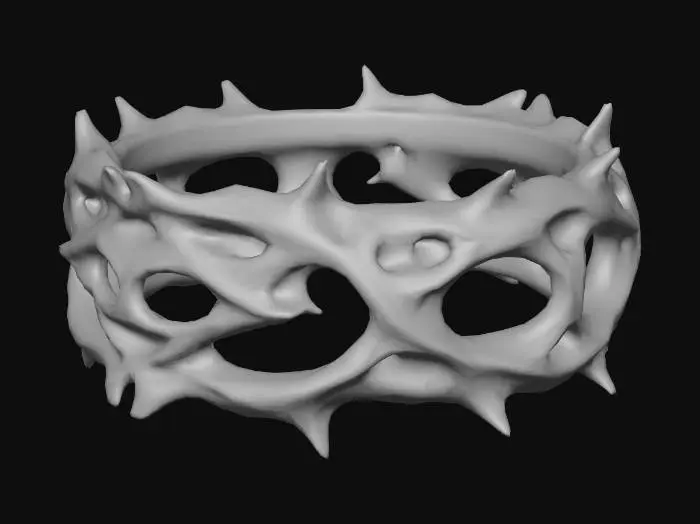 3D model for Thorned Circle, #Halloween2025#