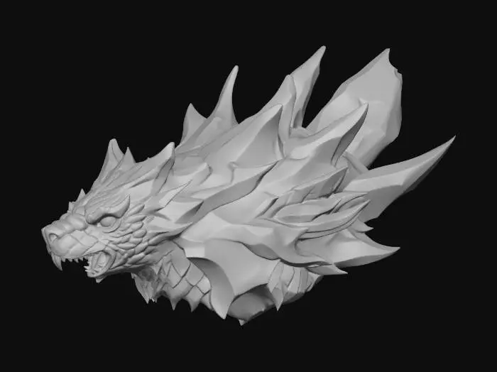 3D model for Dragon King of Earth