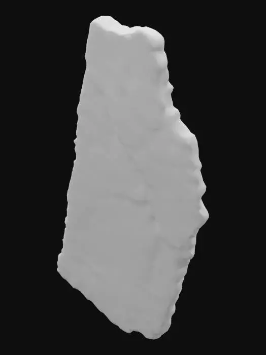 3D model for Cracked Earth Texture