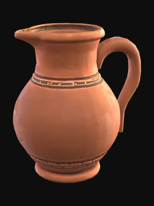 3D model for Terracotta Ewer, #arch#