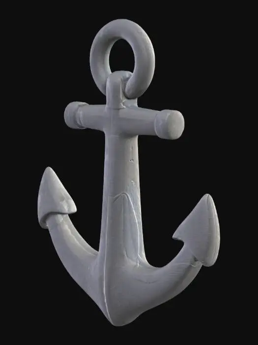 3D model for Anchor Emblem, #ocean#