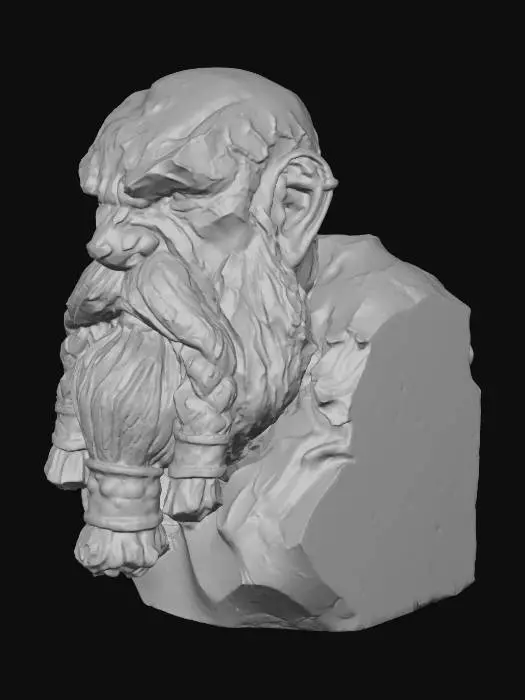 3D model for Stone Sentinel, #Thanksgiving#