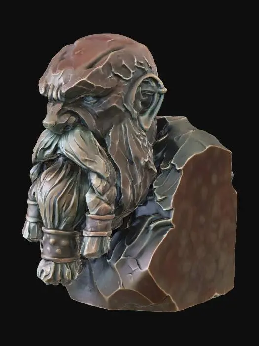 3D model for Stone Sentinel, #Thanksgiving#