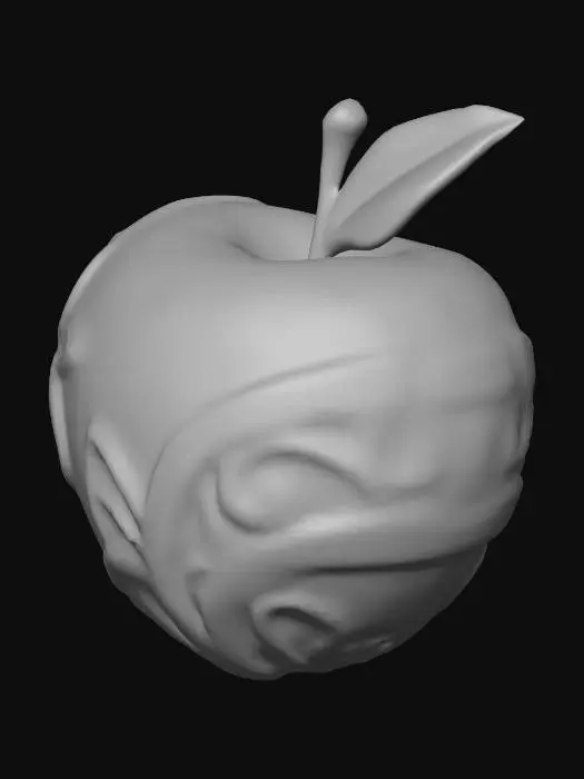 3D model for Golden Apple Artifact, #Thanksgiving#