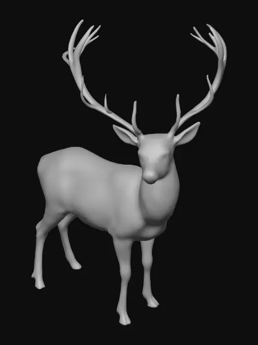 3D model for Ethereal Stag "Enis"