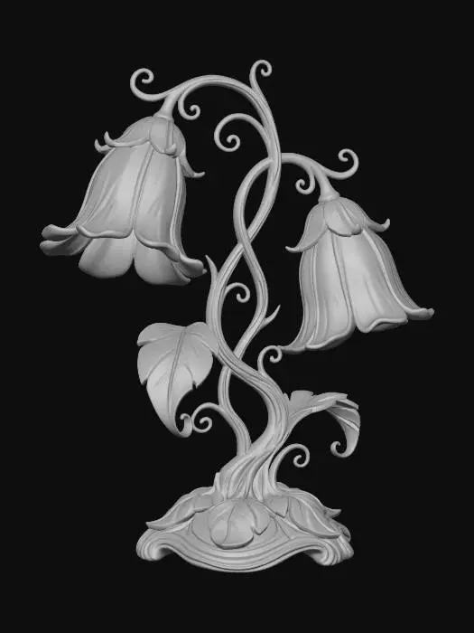 3D model for Luminous Lantern Bloom