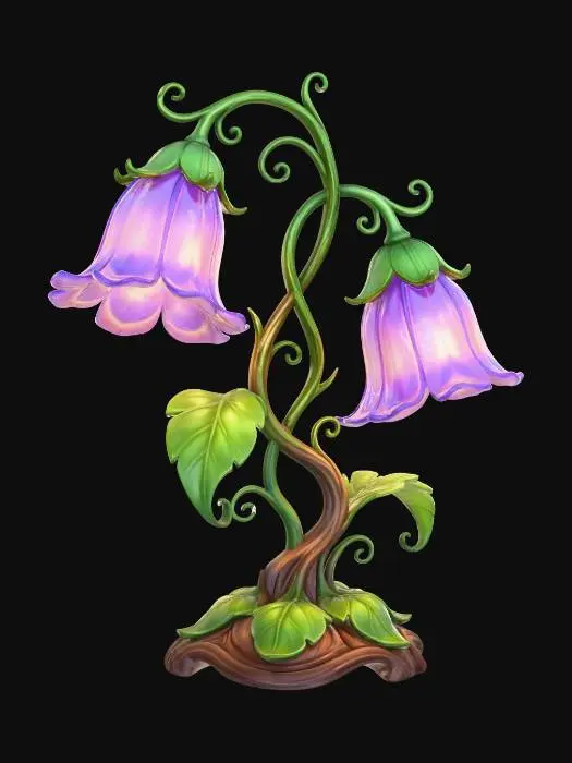 3D model for Luminous Lantern Bloom