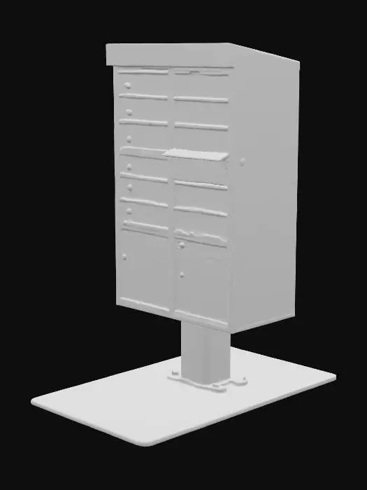 3D model for Mail Delivery Box
