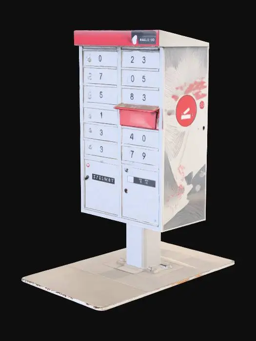 3D model for Mail Delivery Box