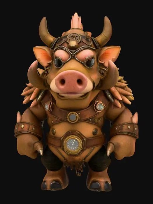 3D model for Hog ridaaaaa