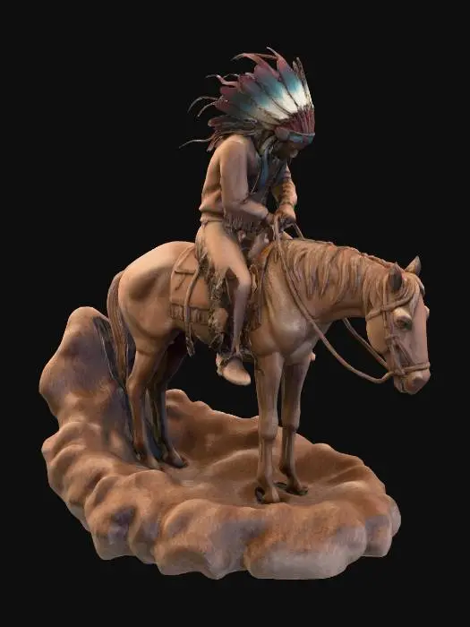 3D model for End of the Trail