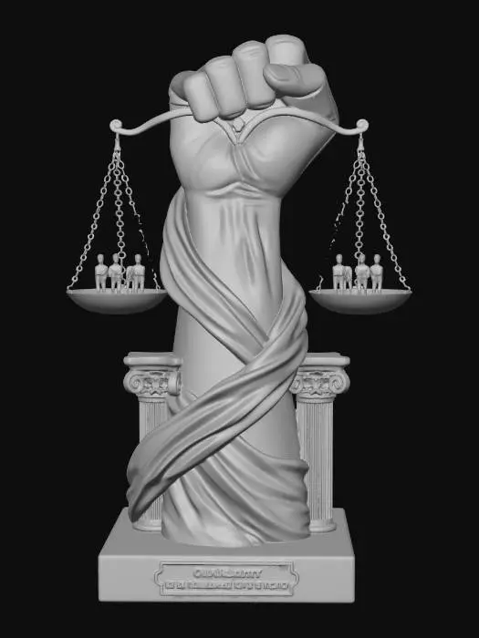 3D model for Civil Rights: The Struggle for Justice