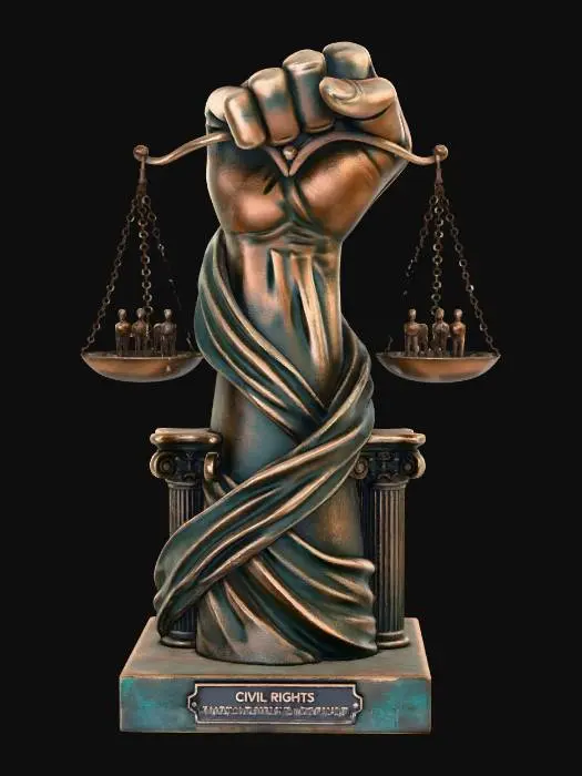 3D model for Civil Rights: The Struggle for Justice