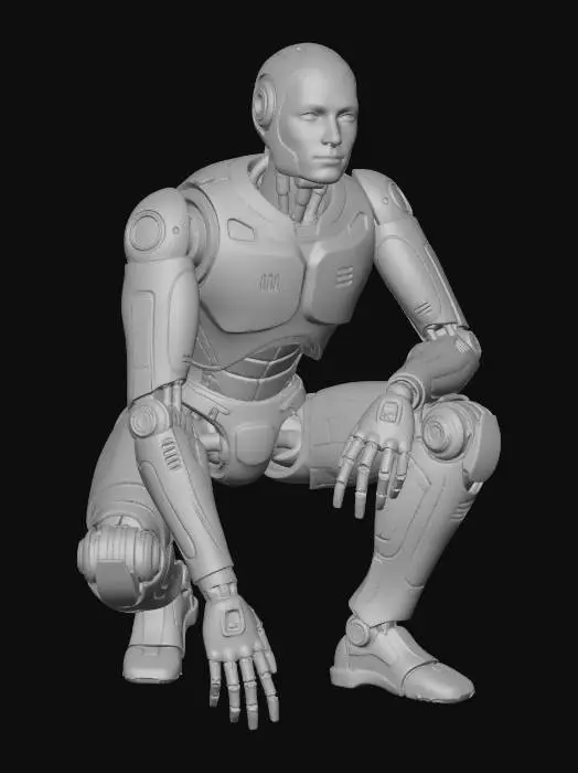 3D model for AI Robot
