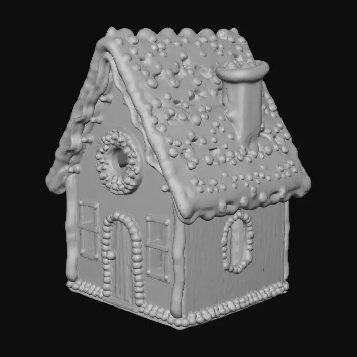 3D model for Gingerbread House