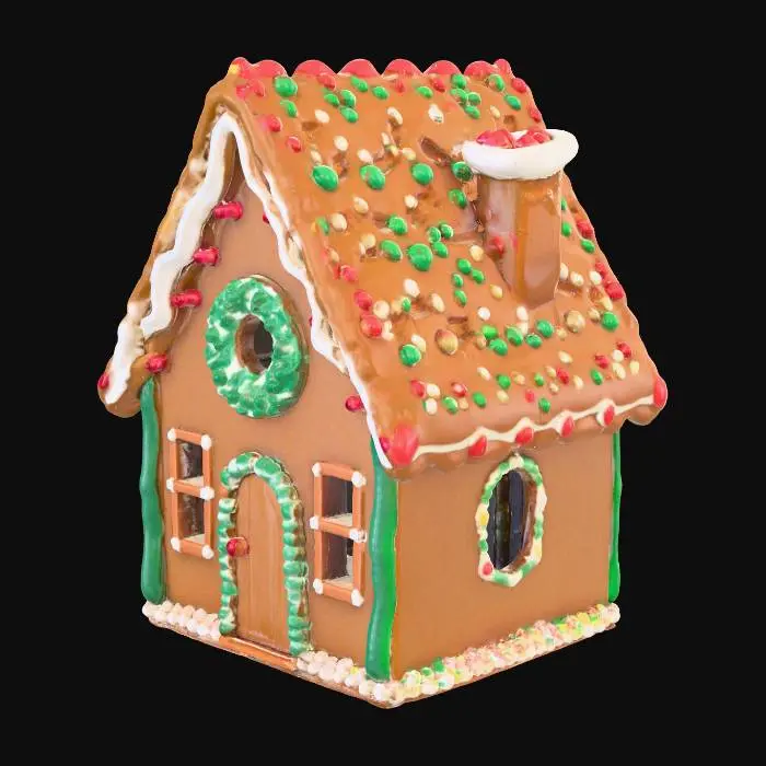 3D model for Gingerbread House