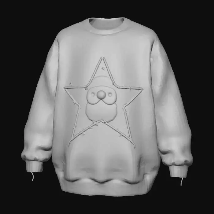 3D model for Ugly Christmas Sweater