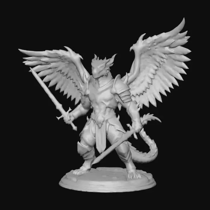3D model for Emberwing Dragonknight