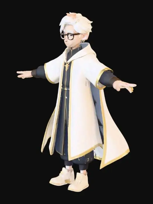 3D model for Mage Apprentice